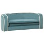 vidaXL Hundesofa Klappbar Türkis 73x67x26 cm Plüsch Waschbares Kissen vidaXL Hundesofa Klappbar Türkis 73x67x26 cm Plüsch Waschbares Kissen