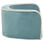 vidaXL Hundesofa Klappbar Türkis 73x67x26 cm Plüsch Waschbares Kissen vidaXL Hundesofa Klappbar Türkis 73x67x26 cm Plüsch Waschbares Kissen