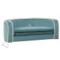 vidaXL Hundesofa Klappbar Türkis 73x67x26 cm Plüsch Waschbares Kissen vidaXL Hundesofa Klappbar Türkis 73x67x26 cm Plüsch Waschbares Kissen