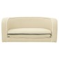 vidaXL Hundesofa Klappbar Creme 76x71x30 cm Leinen Waschbares Kissen vidaXL Hundesofa Klappbar Creme 76x71x30 cm Leinen Waschbares Kissen