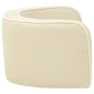 vidaXL Hundesofa Klappbar Creme 76x71x30 cm Leinen Waschbares Kissen vidaXL Hundesofa Klappbar Creme 76x71x30 cm Leinen Waschbares Kissen