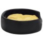vidaXL Hundebett Schwarz-Gelb 90x79x20 cm Plüsch und Kunstleder vidaXL Hundebett Schwarz-Gelb 90x79x20 cm Plüsch und Kunstleder