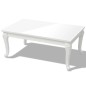 vidaXL Couchtisch 100x60x42 cm Hochglanz-Weiß vidaXL Couchtisch 100x60x42 cm Hochglanz-Weiß