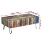 vidaXL Couchtisch Altholz 100x50x38 cm vidaXL Couchtisch Altholz 100x50x38 cm
