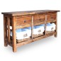 vidaXL Sideboard Altholz Massiv 100 x 30 x 50 cm vidaXL Sideboard Altholz Massiv 100 x 30 x 50 cm