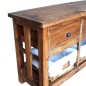 vidaXL Sideboard Altholz Massiv 100 x 30 x 50 cm vidaXL Sideboard Altholz Massiv 100 x 30 x 50 cm
