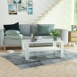 vidaXL Couchtisch Holzwerkstoff 100x59x42 cm Weiß vidaXL Couchtisch Holzwerkstoff 100x59x42 cm Weiß