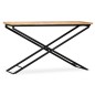 vidaXL Konsolentisch Mangoholz Massiv 130 x 40 x 80 cm vidaXL Konsolentisch Mangoholz Massiv 130 x 40 x 80 cm