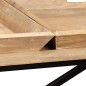 vidaXL Konsolentisch Mangoholz Massiv 130 x 40 x 80 cm vidaXL Konsolentisch Mangoholz Massiv 130 x 40 x 80 cm