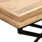 vidaXL Konsolentisch Mangoholz Massiv 130 x 40 x 80 cm vidaXL Konsolentisch Mangoholz Massiv 130 x 40 x 80 cm