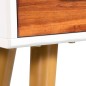 vidaXL Sideboard Akazienholz Massiv 90 x 33,5 x 83 cm vidaXL Sideboard Akazienholz Massiv 90 x 33,5 x 83 cm