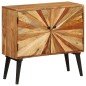 vidaXL Sideboard Mangoholz Massiv 85x30x75 cm vidaXL Sideboard Mangoholz Massiv 85x30x75 cm