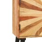 vidaXL Sideboard Mangoholz Massiv 85x30x75 cm vidaXL Sideboard Mangoholz Massiv 85x30x75 cm