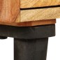 vidaXL Sideboard Mangoholz Massiv 85x30x75 cm vidaXL Sideboard Mangoholz Massiv 85x30x75 cm