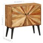 vidaXL Sideboard Mangoholz Massiv 85x30x75 cm vidaXL Sideboard Mangoholz Massiv 85x30x75 cm