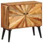 vidaXL Sideboard Mangoholz Massiv 85x30x75 cm vidaXL Sideboard Mangoholz Massiv 85x30x75 cm
