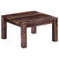 vidaXL Couchtisch Grau 60 x 60 x 35 cm Massivholz vidaXL Couchtisch Grau 60 x 60 x 35 cm Massivholz