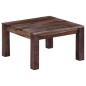 vidaXL Couchtisch Grau 60 x 60 x 35 cm Massivholz vidaXL Couchtisch Grau 60 x 60 x 35 cm Massivholz