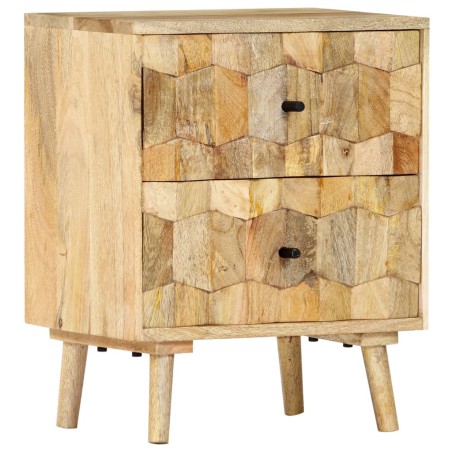 vidaXL Nachttisch 40x30x50 cm Massivholz Mango