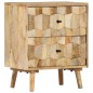 vidaXL Nachttisch 40x30x50 cm Massivholz Mango vidaXL Nachttisch 40x30x50 cm Massivholz Mango