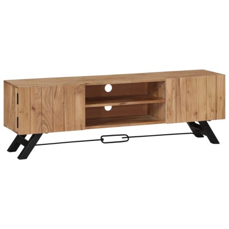 vidaXL TV-Schrank 140 x 30 x 45 cm Massivholz Akazie