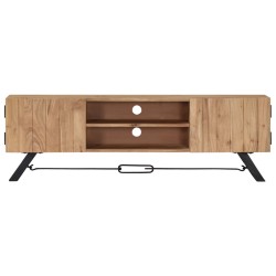 vidaXL TV-Schrank 140 x 30 x 45 cm Massivholz Akazie
