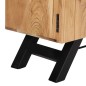 vidaXL TV-Schrank 140 x 30 x 45 cm Massivholz Akazie vidaXL TV-Schrank 140 x 30 x 45 cm Massivholz Akazie
