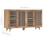 vidaXL Sideboard 150x30x75 cm Massivholz Mango vidaXL Sideboard 150x30x75 cm Massivholz Mango