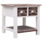 vidaXL Beistelltisch Braun 40x40x40 cm Paulownia Holz vidaXL Beistelltisch Braun 40x40x40 cm Paulownia Holz