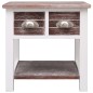 vidaXL Beistelltisch Braun 40x40x40 cm Paulownia Holz vidaXL Beistelltisch Braun 40x40x40 cm Paulownia Holz