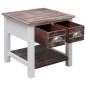 vidaXL Beistelltisch Braun 40x40x40 cm Paulownia Holz vidaXL Beistelltisch Braun 40x40x40 cm Paulownia Holz