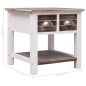 vidaXL Beistelltisch Braun 40x40x40 cm Paulownia Holz vidaXL Beistelltisch Braun 40x40x40 cm Paulownia Holz