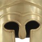 vidaXL Griechischer Krieger-Helm Antik Replik für LARP Messing Stahl vidaXL Griechischer Krieger-Helm Antik Replik für LARP Messing Stahl