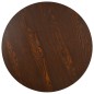 vidaXL Bistrotisch Dunkelbraun 80 cm MDF vidaXL Bistrotisch Dunkelbraun 80 cm MDF