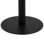 vidaXL Bistrotisch Dunkelbraun 80 cm MDF vidaXL Bistrotisch Dunkelbraun 80 cm MDF