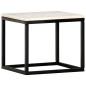 vidaXL Couchtisch Weiß 40×40×35 cm Echtstein in Marmoroptik vidaXL Couchtisch Weiß 40×40×35 cm Echtstein in Marmoroptik