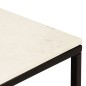 vidaXL Couchtisch Weiß 40×40×35 cm Echtstein in Marmoroptik vidaXL Couchtisch Weiß 40×40×35 cm Echtstein in Marmoroptik