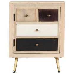 vidaXL Nachttisch 40×30×50 cm Mango Massivholz