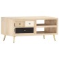vidaXL Couchtisch 90×45×40 cm Massivholz Mango vidaXL Couchtisch 90×45×40 cm Massivholz Mango