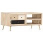 vidaXL Couchtisch 90×45×40 cm Massivholz Mango vidaXL Couchtisch 90×45×40 cm Massivholz Mango