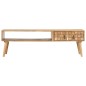 vidaXL Couchtisch 110 x 50 x 35 cm Massivholz Akazie vidaXL Couchtisch 110 x 50 x 35 cm Massivholz Akazie