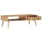 vidaXL Couchtisch 110 x 50 x 35 cm Massivholz Akazie vidaXL Couchtisch 110 x 50 x 35 cm Massivholz Akazie