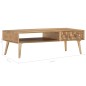 vidaXL Couchtisch 110 x 50 x 35 cm Massivholz Akazie vidaXL Couchtisch 110 x 50 x 35 cm Massivholz Akazie