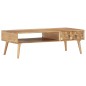 vidaXL Couchtisch 110 x 50 x 35 cm Massivholz Akazie vidaXL Couchtisch 110 x 50 x 35 cm Massivholz Akazie