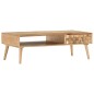 vidaXL Couchtisch 110 x 50 x 35 cm Massivholz Akazie vidaXL Couchtisch 110 x 50 x 35 cm Massivholz Akazie