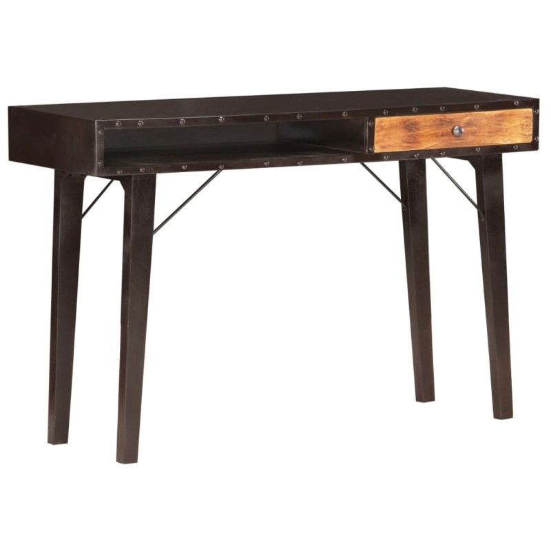 vidaXL Konsolentisch 118x35x76 cm Altholz Massiv vidaXL Konsolentisch 118x35x76 cm Altholz Massiv