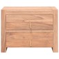 vidaXL Sideboard 80×35×60 cm Massivholz Teak vidaXL Sideboard 80×35×60 cm Massivholz Teak