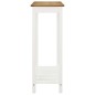 vidaXL Bartisch 100x40x110 cm Massivholz Eiche vidaXL Bartisch 100x40x110 cm Massivholz Eiche
