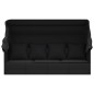 Outdoor-Loungebett mit Dach und Kissen Schwarz Poly Rattan Outdoor-Loungebett mit Dach und Kissen Schwarz Poly Rattan
