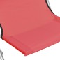 vidaXL Klappbare Strandstühle 2 Stk. Rot Stoff vidaXL Klappbare Strandstühle 2 Stk. Rot Stoff
